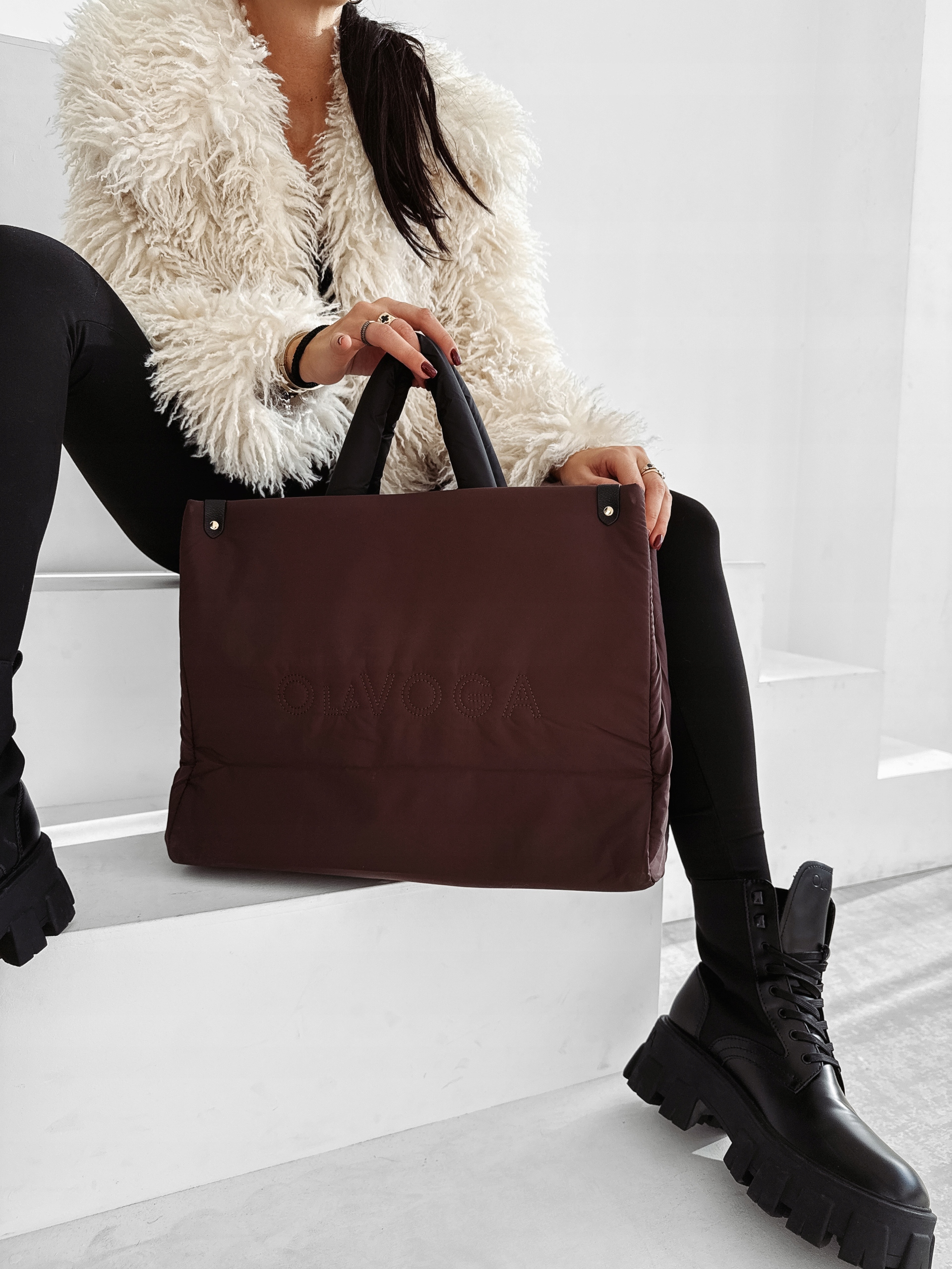 Dámská Taška Fioe O La Voga Čokoládová