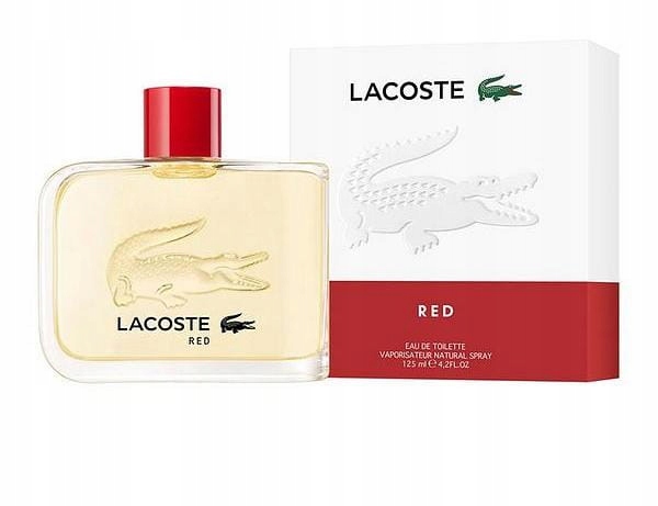 Lacoste Red 125 ml Edt pro muže – Parfém