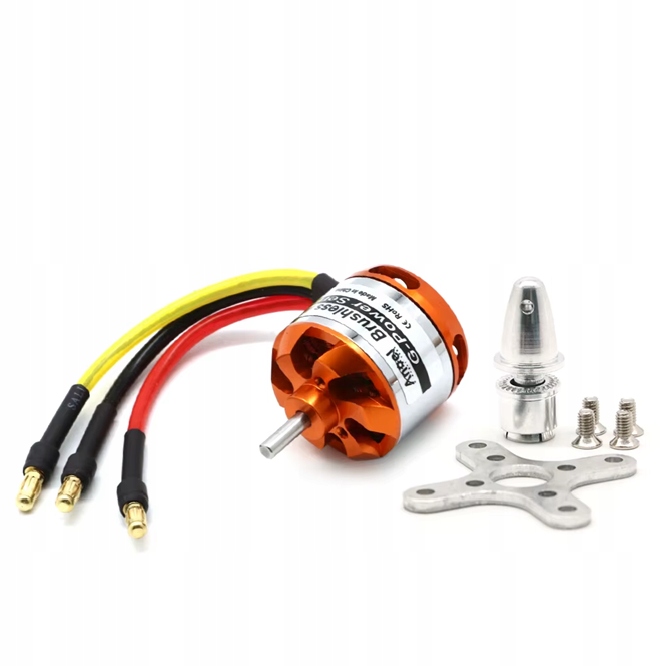Silnik Angel D2826 KV1000 2S-3S bezszczotkowy Rc
