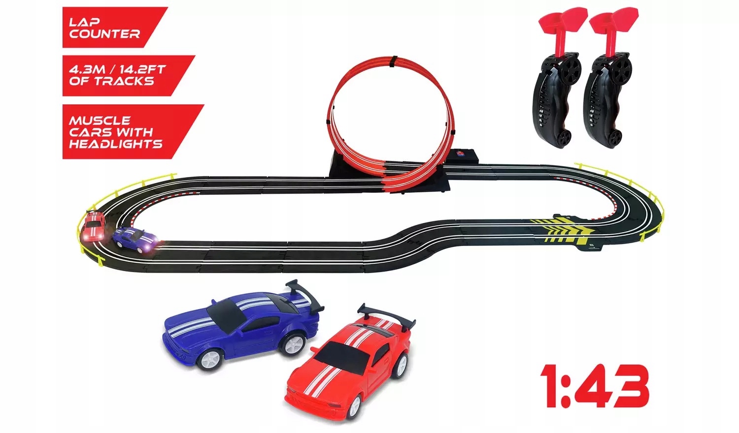 

Tor wyścigowy Hot loop zliczanie światła