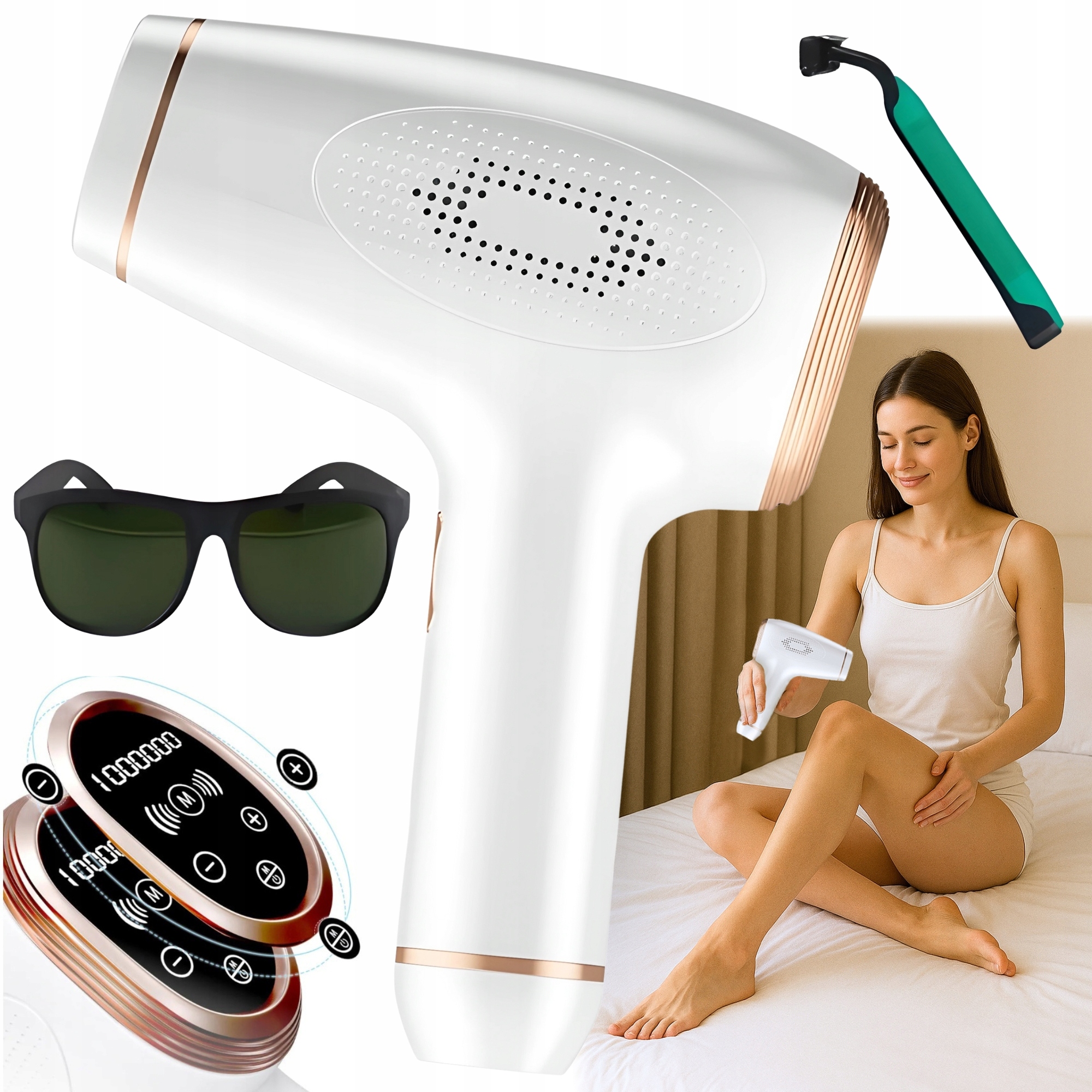 Ipl epilátor Ipl pro odstraňování chloupků, silný a účinný