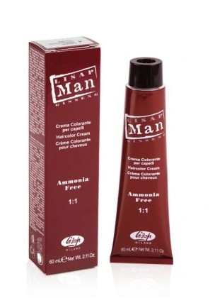 LISAP FARBA MAN BEZ AMONIAKU 5 JASNY KASZTAN 60 ML