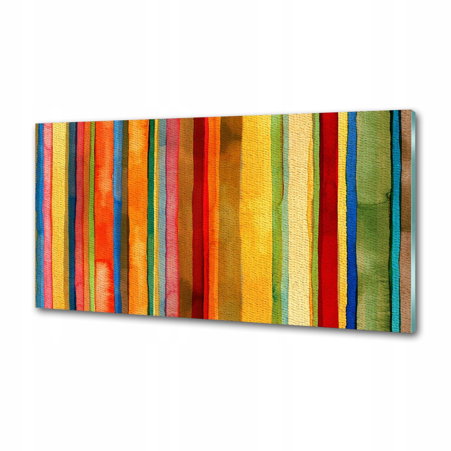 Panel do kuchyne Farebné pruhy 120 x 60 cm Lepidlo