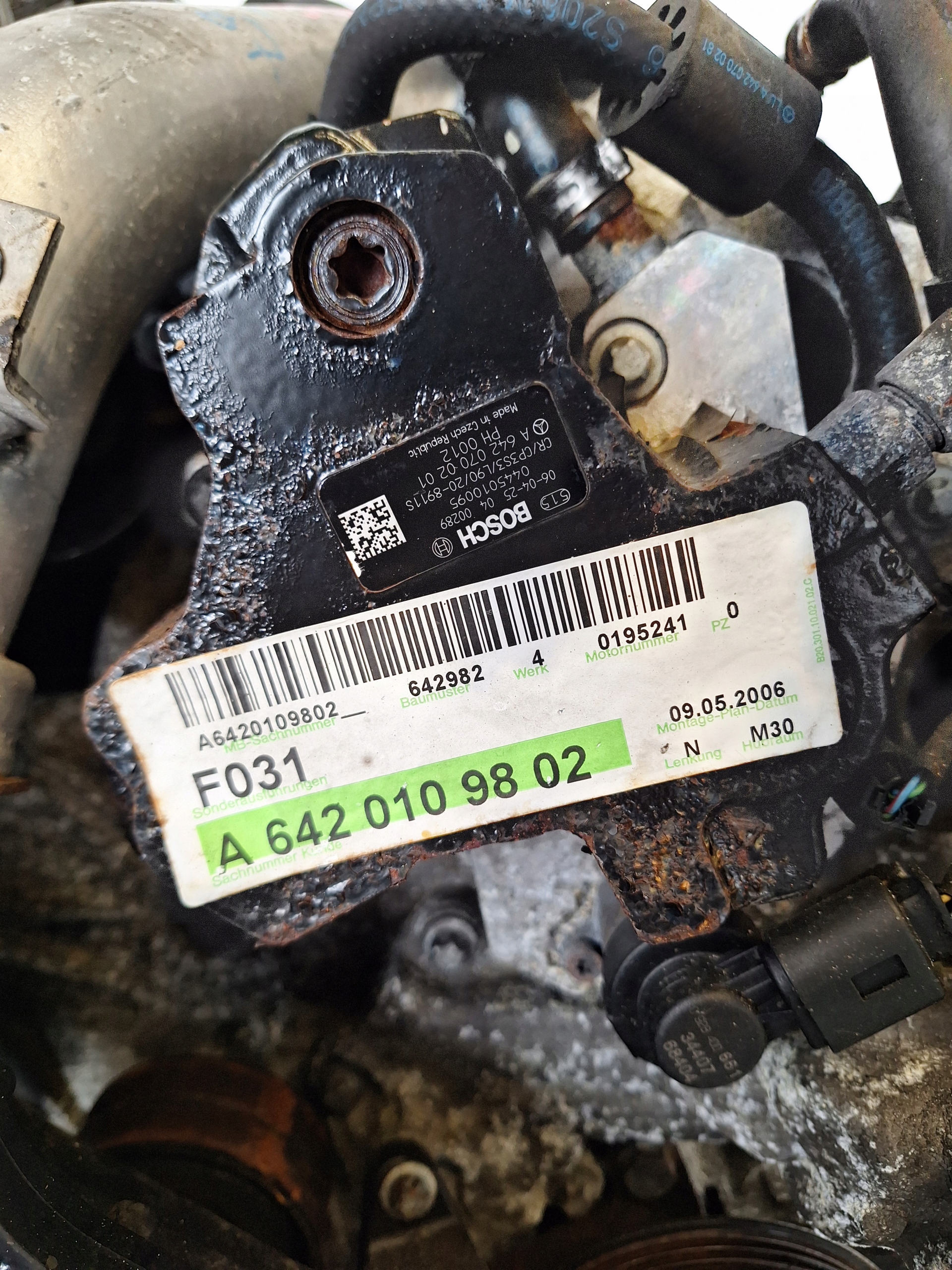 CHRYSLER 300C 06-11 engine 3.2 CRD 230KM 6429892 EURO 4
