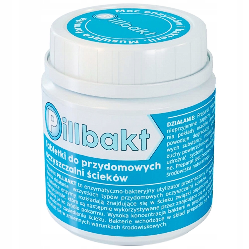 

Pillbakt Bakterie do oczyszczalni Tabletki Zapach