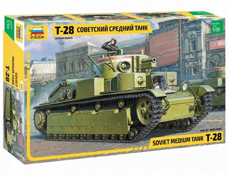 1:35 Soviet Medium Tank T-28