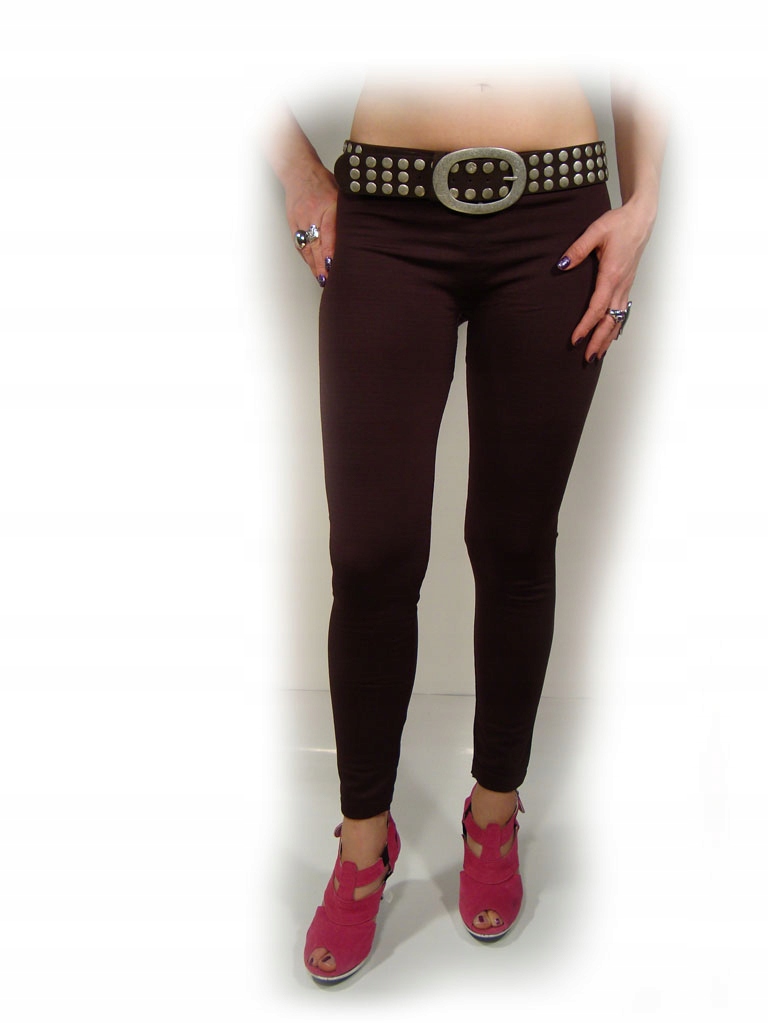 LEGGINSY OCIEPLANE SPODNIE GETRY RURKI XS S M L XL Marka bez marki