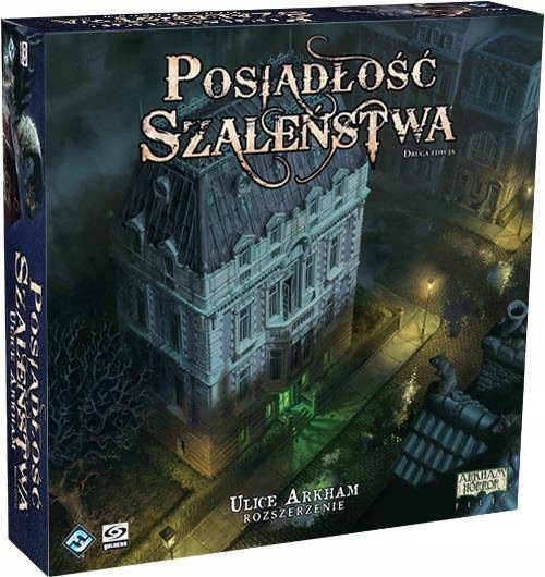 Posiadłość Szaleństwa Ulice Arkham gra planszowa dodatek