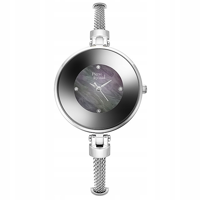 Dámské hodinky Pierre Ricaud P22048.514BQ Zirkony stříbrné