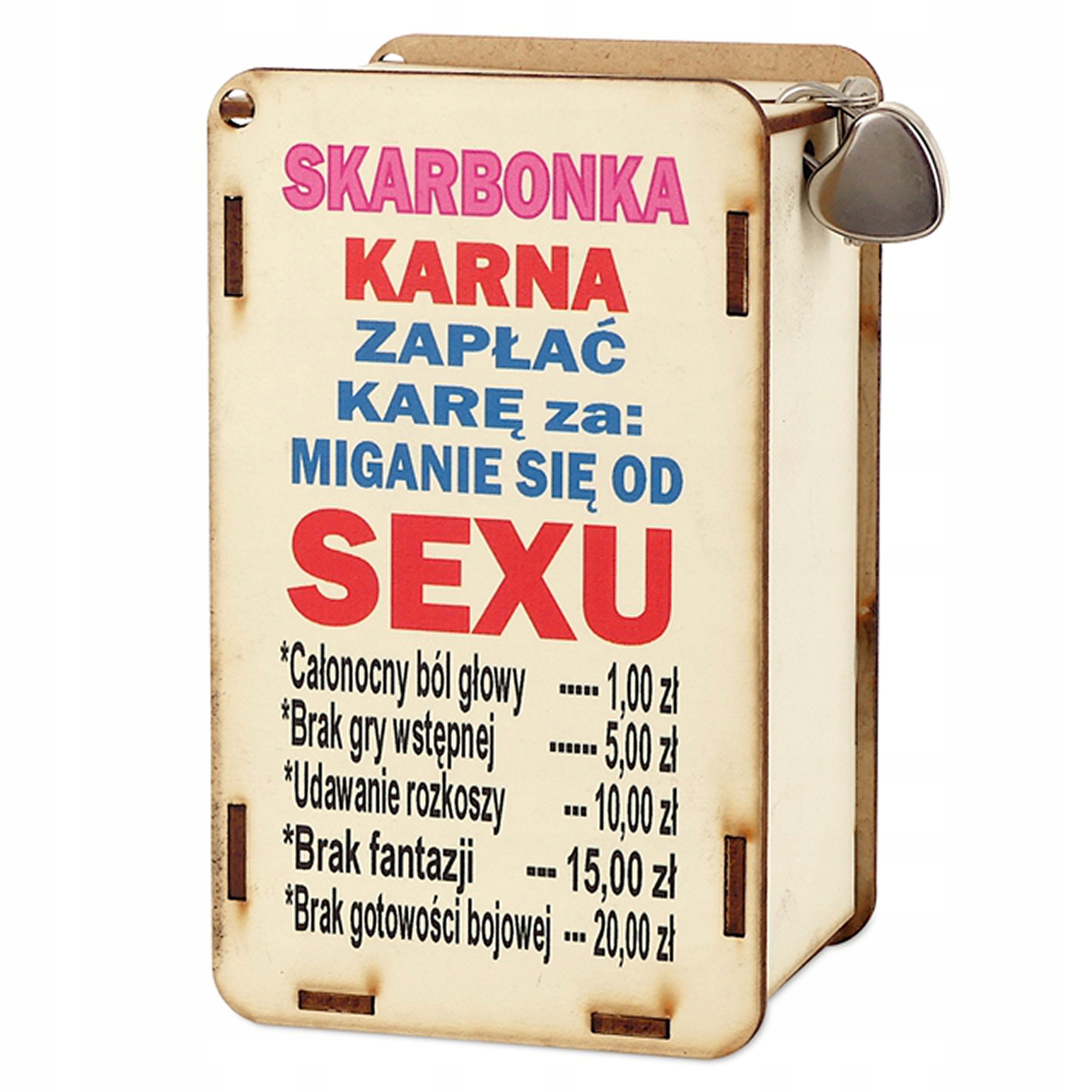 

Skarbonka na Urodziny 18-99 faceta kobiety