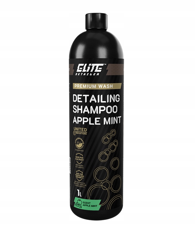 ELITE DETAILER _ DETAILING SHAMPOO APPLE MINT 1L _ SZAMPON _ ED033