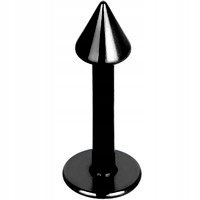 

Labret Czarny Chrząstka Stożek 1,2/6mm/2,5mm 316L