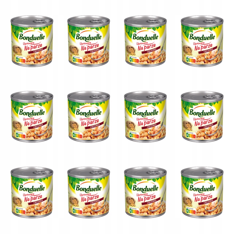 Bonduelle Cizrna vařená v páře 425 ml X12