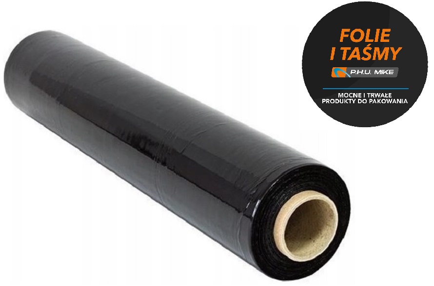 FOLIA STRETCH CZARNA CZARNY PHU MIKE 200M KRYJĄCA WYDAJNA + NAKLEJKA GRATIS EAN (GTIN) 5906111758692