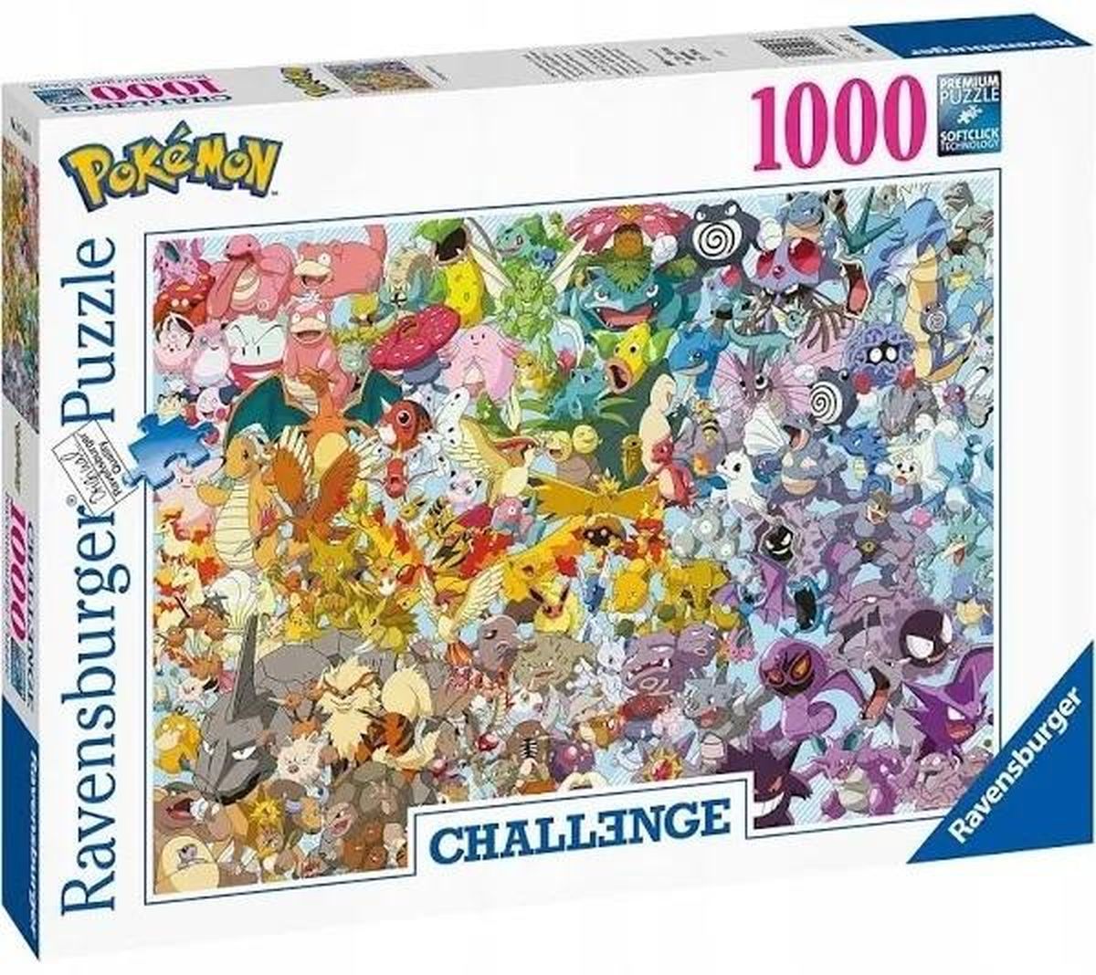 

Ravensburger 2D 1000 El. Challenge Pokemon 15166 (