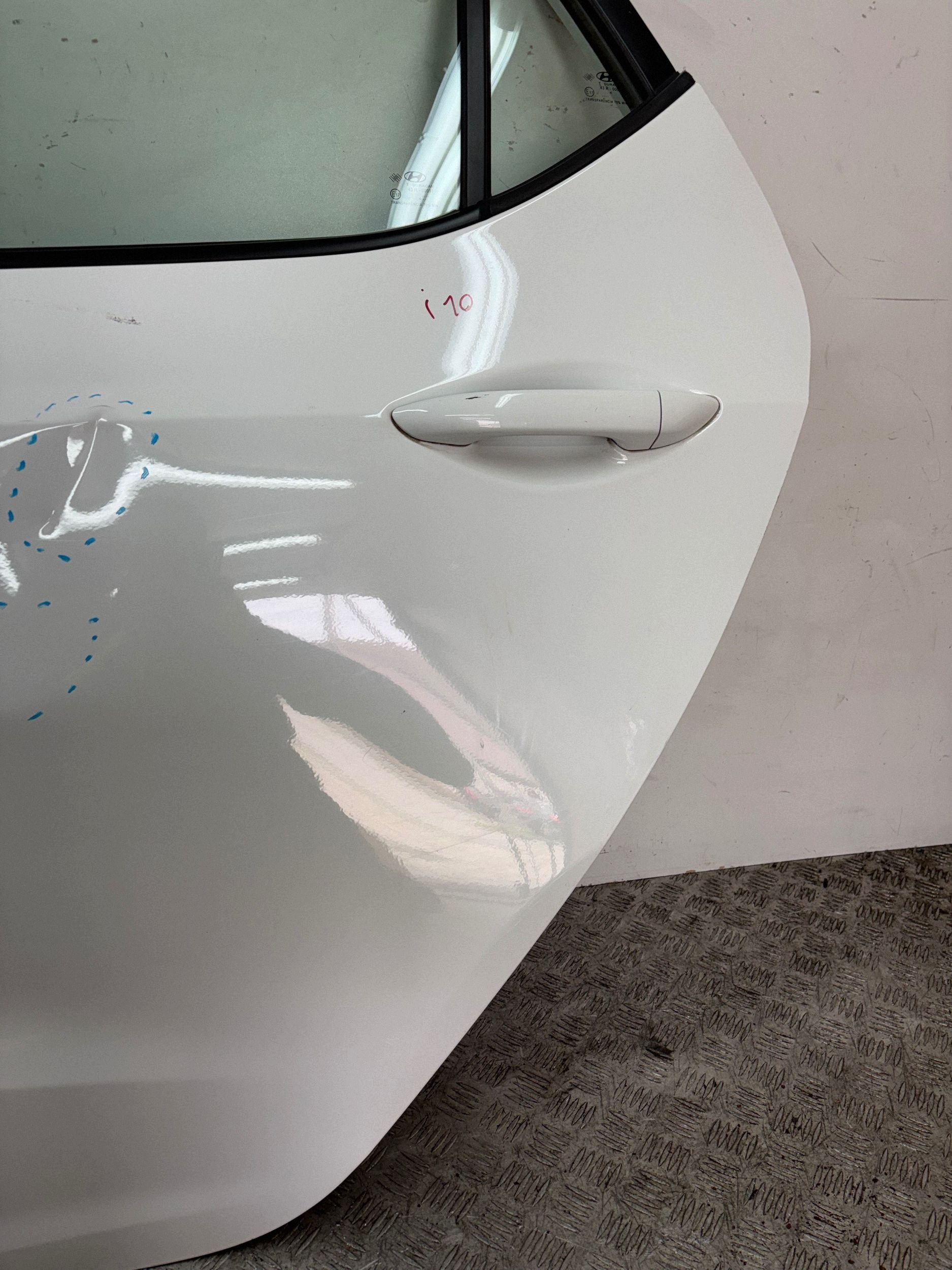 door rear part rear. left HYUNDAI I10 II 13