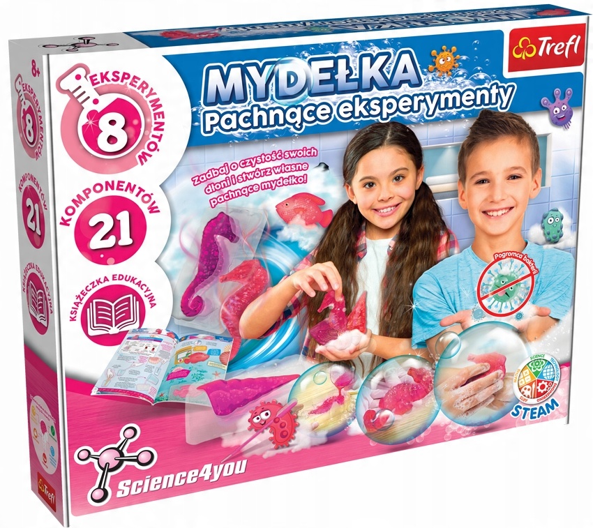 

Mydełka Pachnące Eksperymenty Science4You Trefl