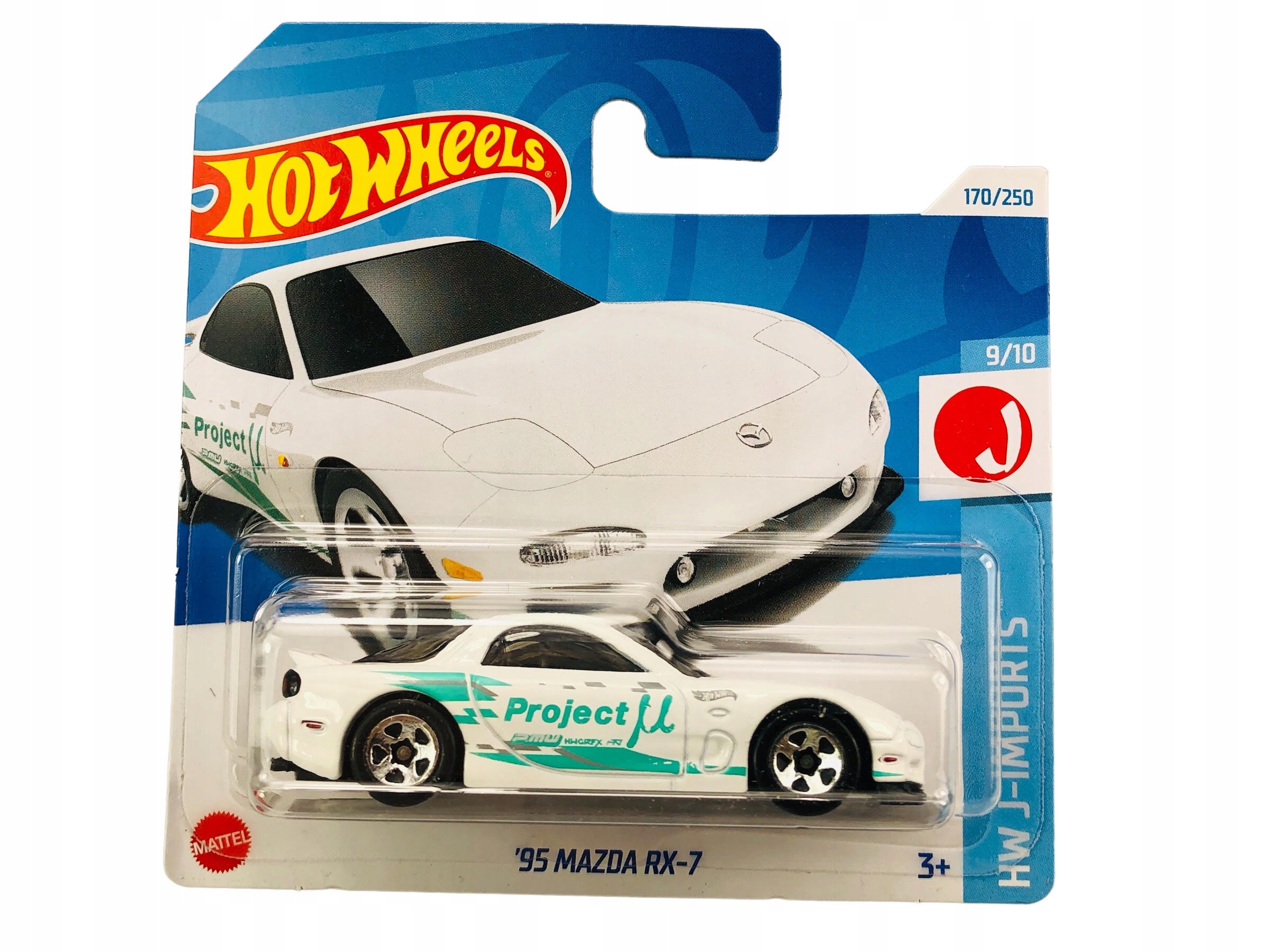 Hot Wheels Mazda - Zabawki z papieru dla dzieci - dziewczynek i