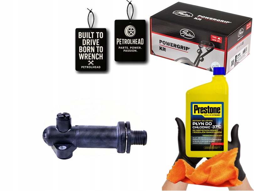 Gates Termostatu TH44870 Bmw 1 3 5 7 X3 X5 2.0D 2.5D 3 #Petrolhead Pro+ Kit5