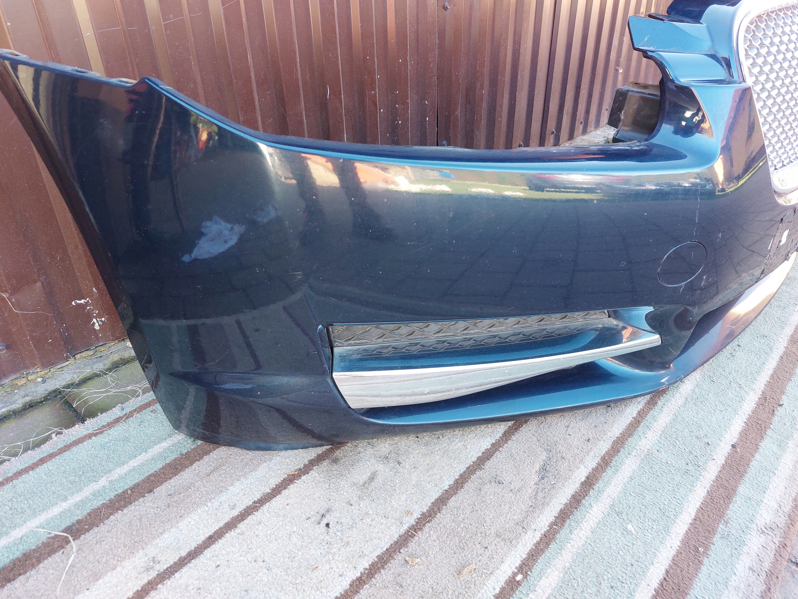 bumper front JAGUAR XF X250 blue 07-11r