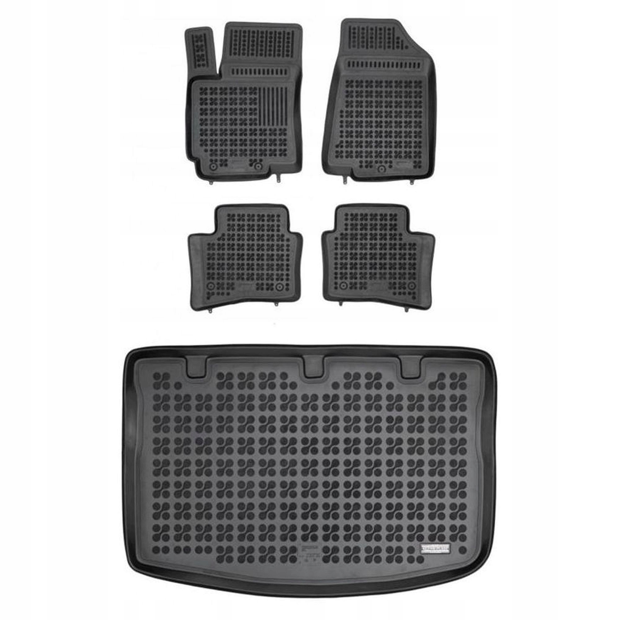 Gumová sada koberčekov a rohože Kia Rio III 2011-2017 Hatchback