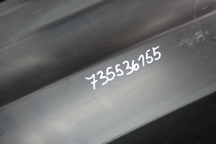 FIAT PUNTO EVO 12- bumper rear rear part