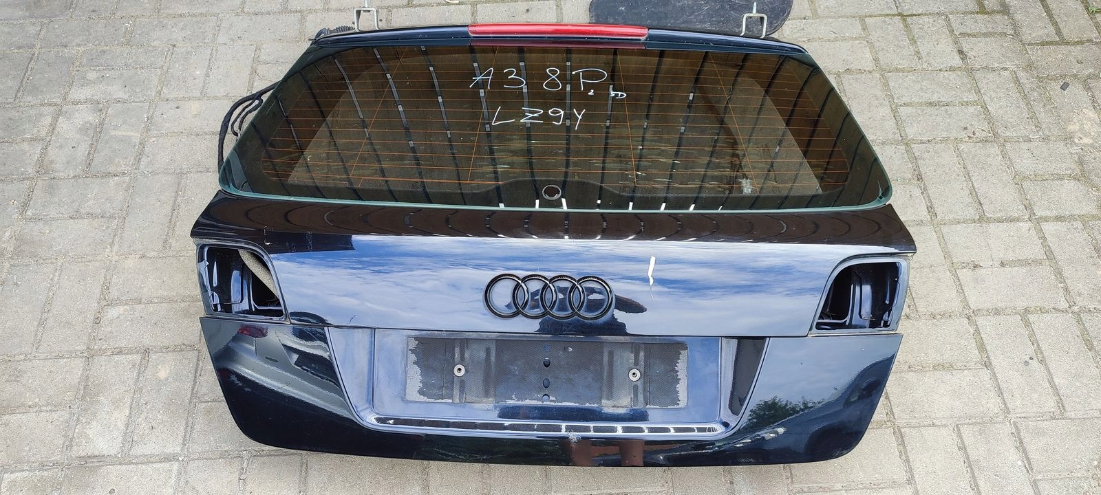 trunk door boot Audi A3 8P LIFT 5D S-LINE LZ9Y