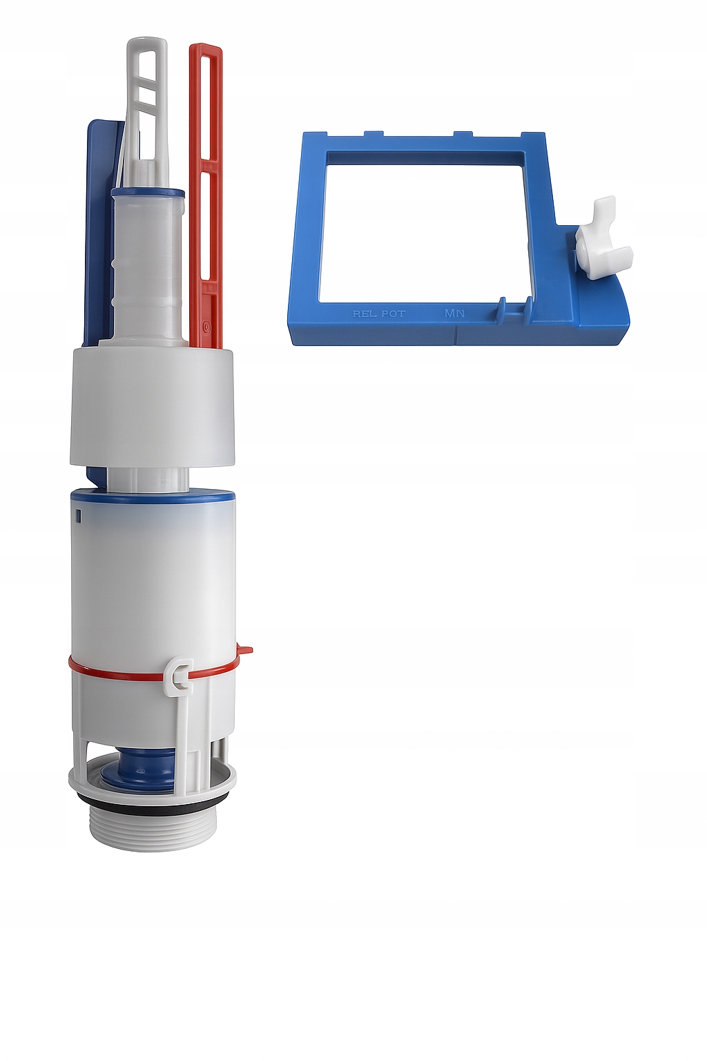 Splachovací mechanismus pro splachovače Sanit a Marley Up Spk 980 Velké tlačítko