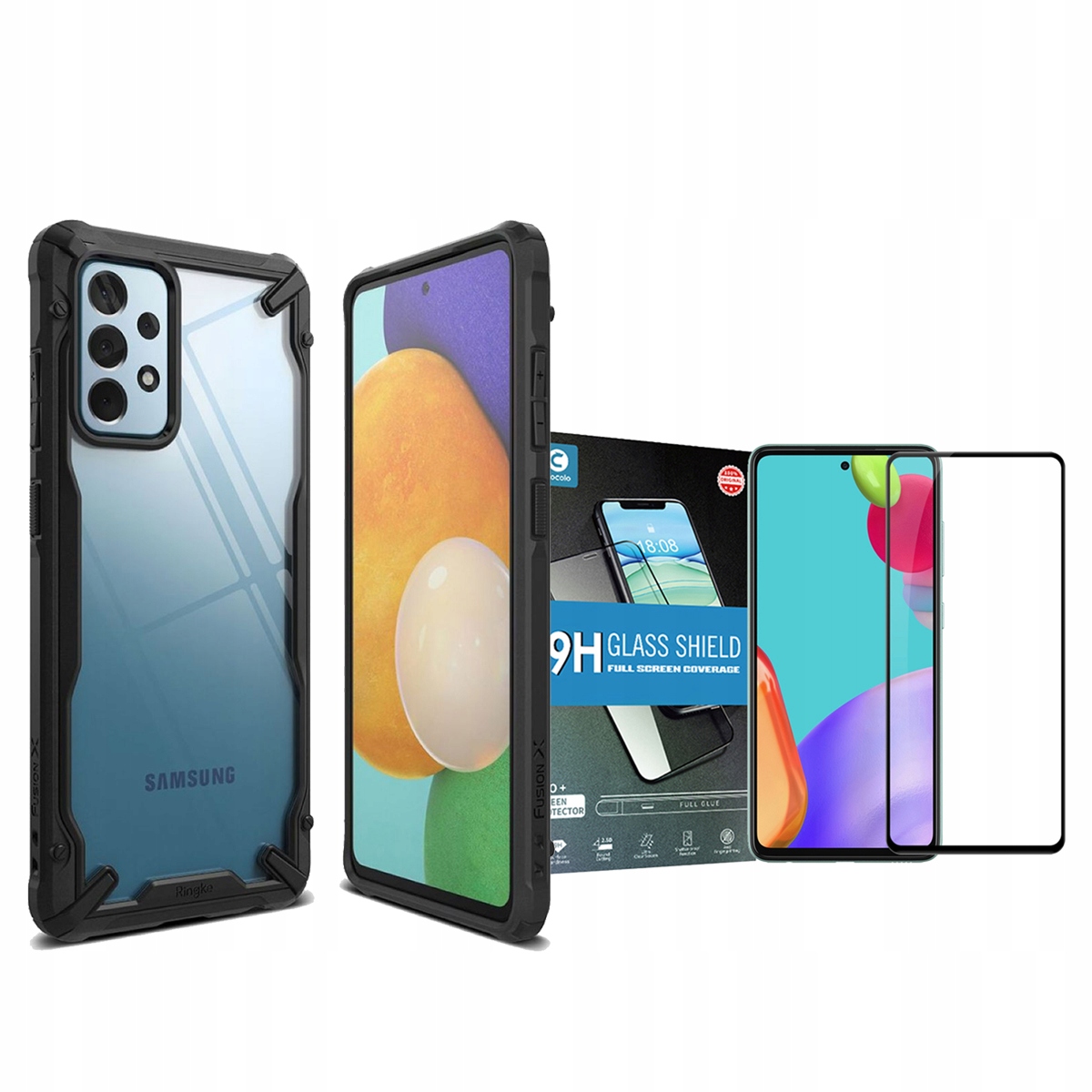 

Ringke Etui Do Galaxy A52 LTE/5G + Szkło Mocolo