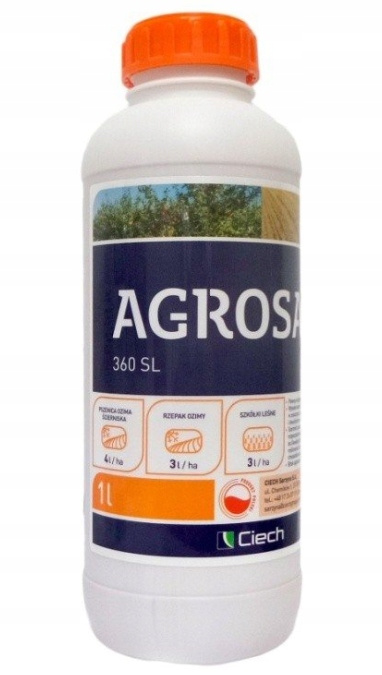 

Agrosar 1L herbicyd totalny glifosat na chwasty
