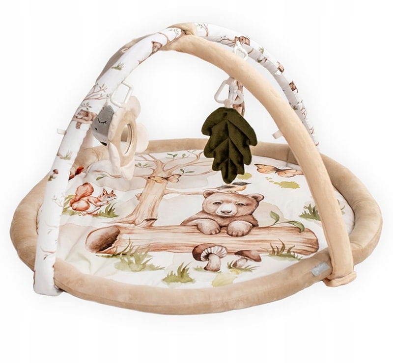 

Babysteps Mata edukacyjna pałąkami Miś Happy Bear