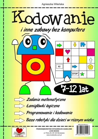 

Kodowanie i inne zabawy bez komuptera 7-12 lat