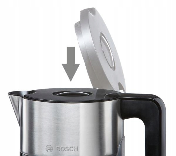 Rýchlovarná kanvica Bosch TWK8613P 2400 W 1,5 l čierna