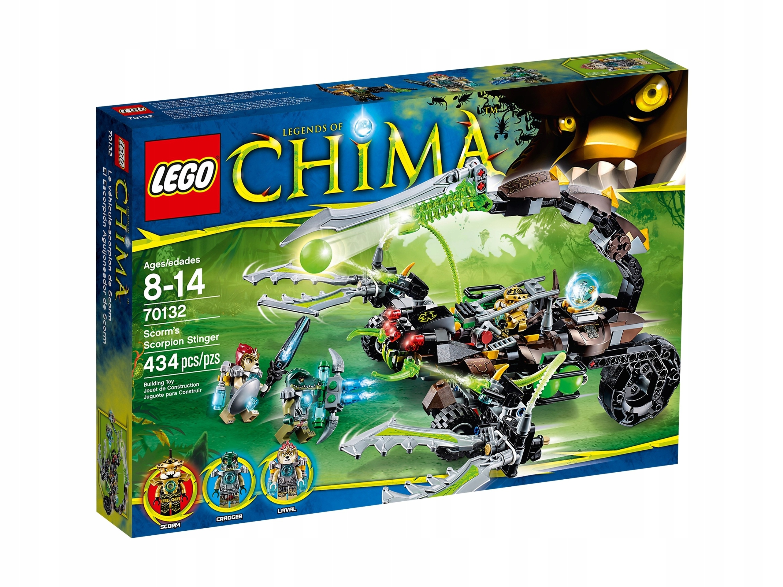 LEGO Legends of Chima - 70132 Żądło Scorma - Nowe