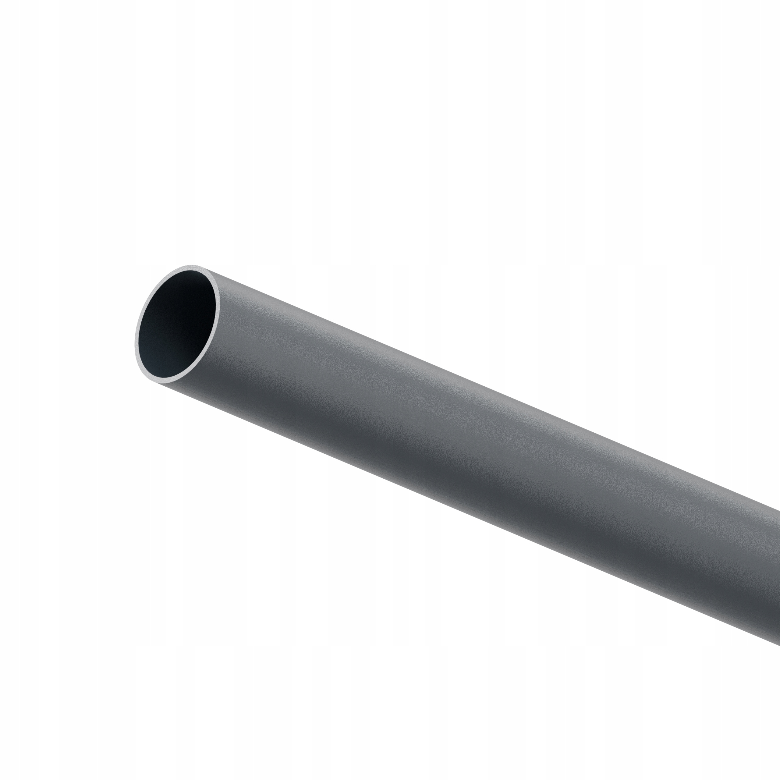 Trubka pro nábytkovou šatní skříň o rozměrech 32 mm x 1,5 Antracit 295 cm