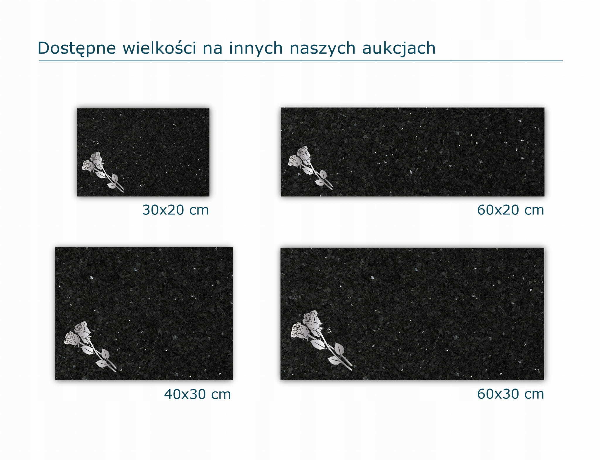 SZKLANA PODSTAWKA POD ZNICZE 60x30cm róża marmur 568d Długość 30 cm