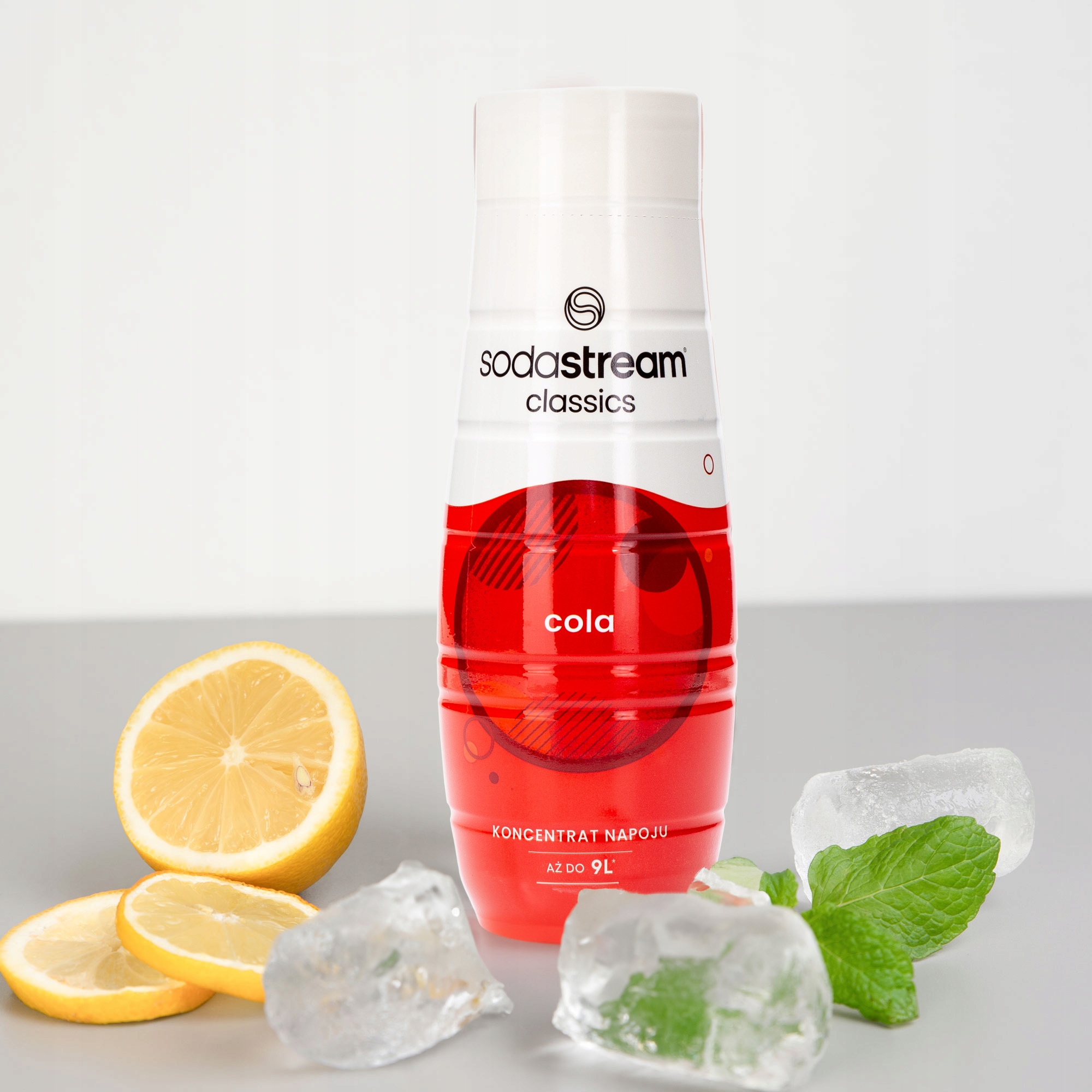 2X SYROP COLA CLASSIC SATURATOR SODASTREAM KONCENTRAT SOK DO WODY 9L NAPOJU Stan opakowania oryginalne