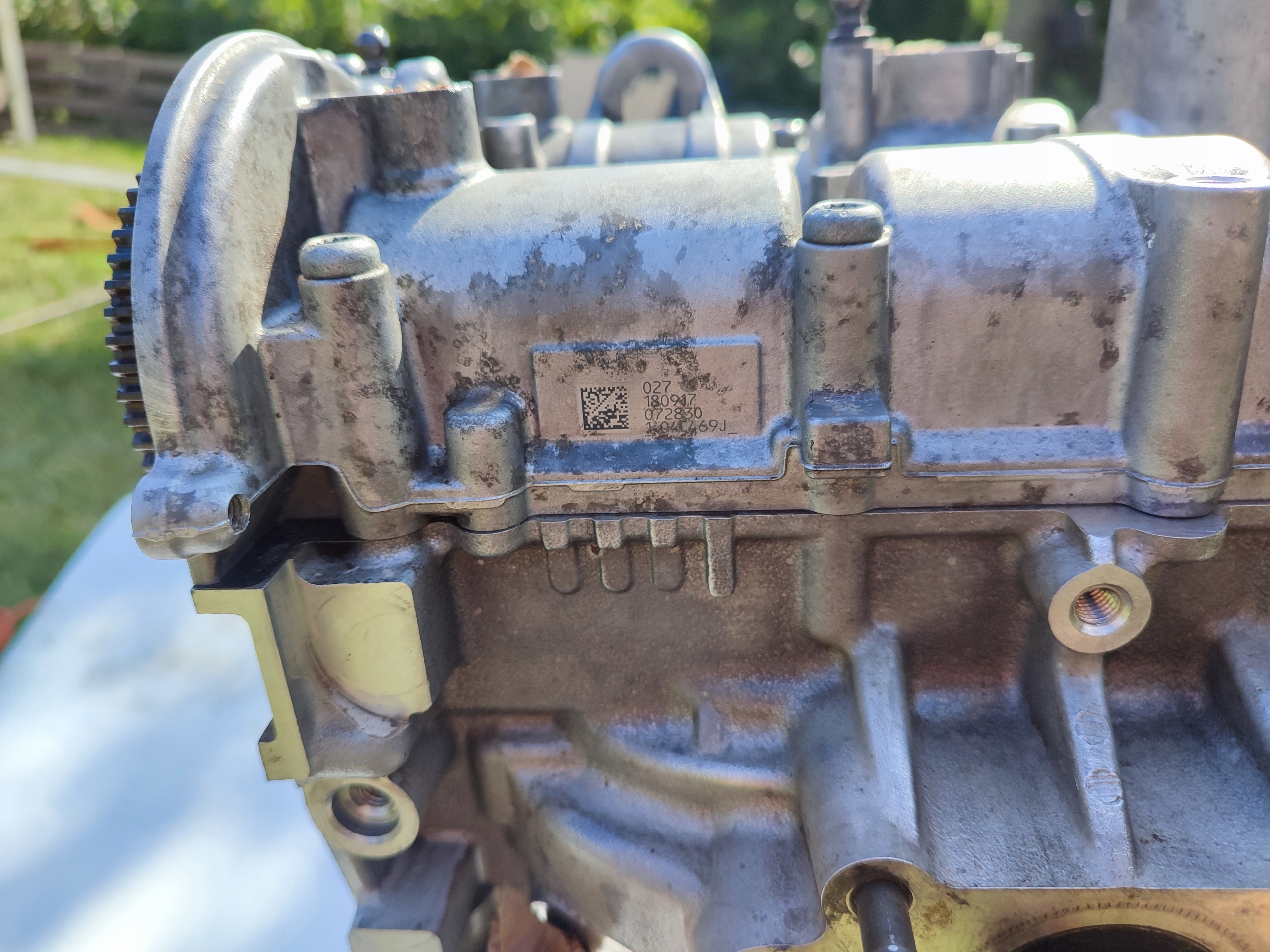 Silnik słupek blok CHZ 1.0 TSI VW GOLF 7 SEAT SKODA Typ silnika Benzyna