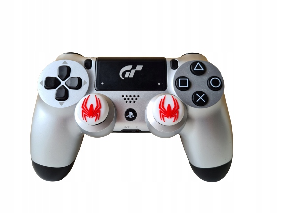 Gumki Nakładki na analog PS3 PS4 PS5 XBOX - Spider RED - 2x