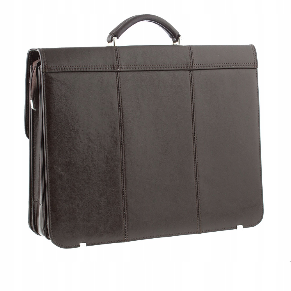 SKÓRZANA AKTÓWKA MĘSKA TECZKA SKÓRA NATURALNA NESESER CIEMNY BRĄZ GALSKÓR EAN (GTIN) 5906150595180