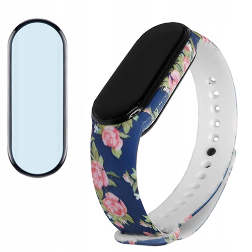 

Opaska Ze Szklem do Xiaomi MI Band 5- Wiele Wzorów