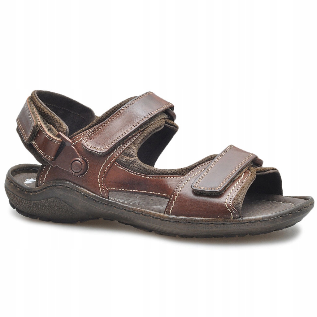 Sandály Pan 392 Hnědé lico 41