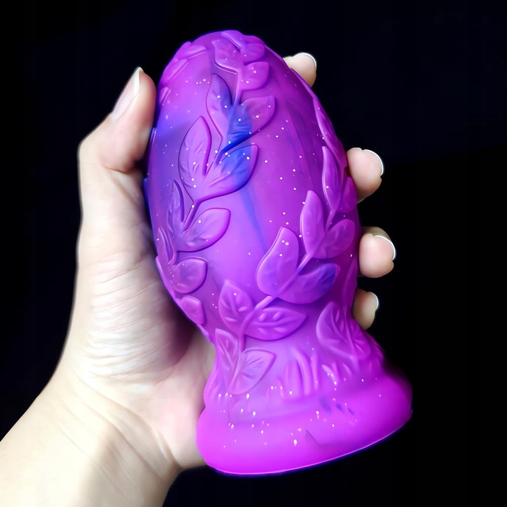SXOVO Korek Analny Silikonowy z Przyssawką 3D Wzór Fantasy dla Par — miniatura 3