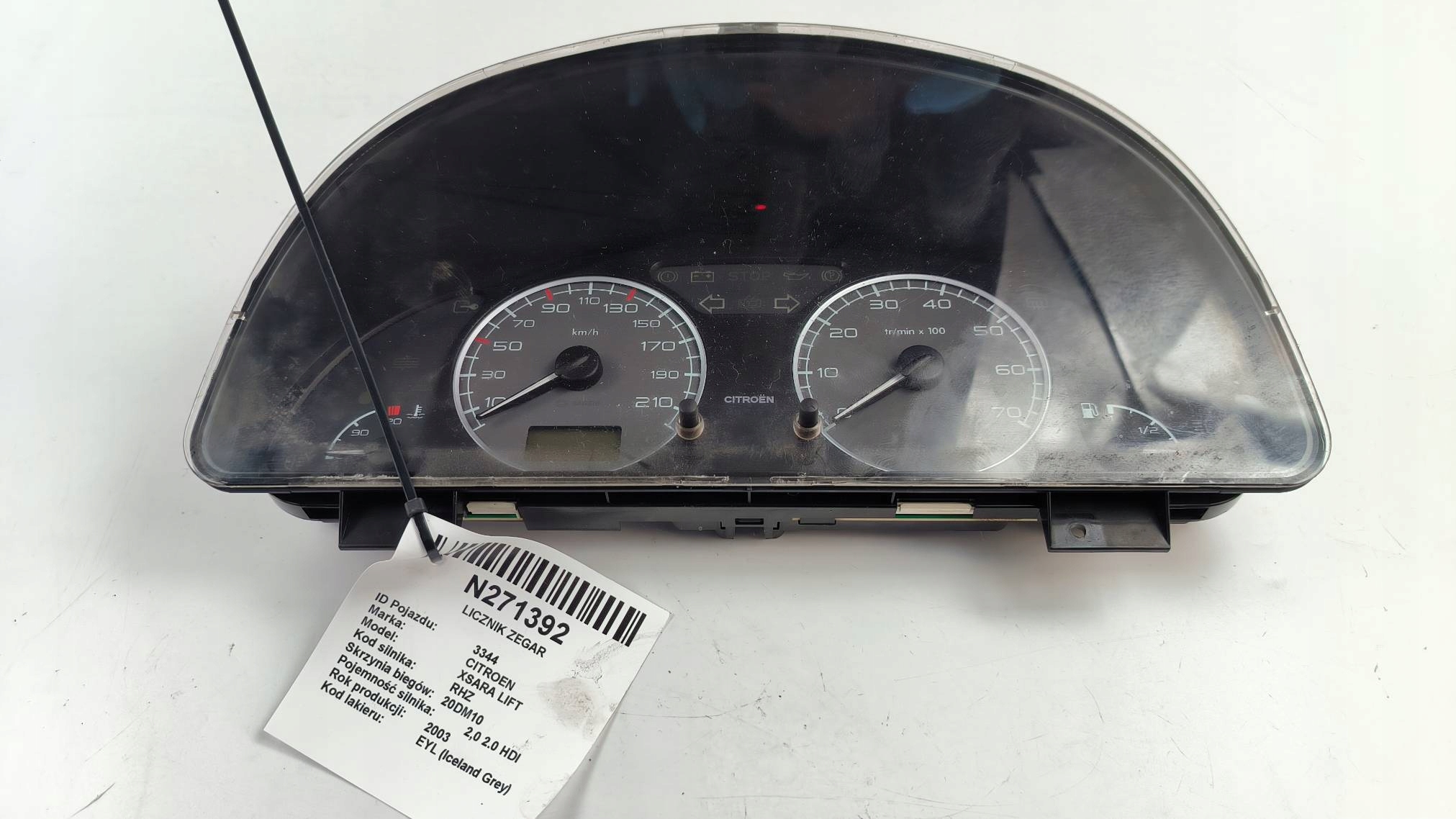 dials clock EU 9648650180 CITROEN XSARA LIFT