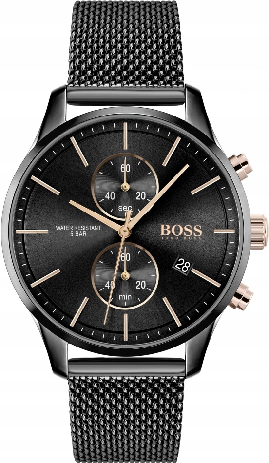 Zegarek męski Boss 1513811 czarny sportowy