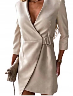 MD béžová sako sako šaty saková L/40