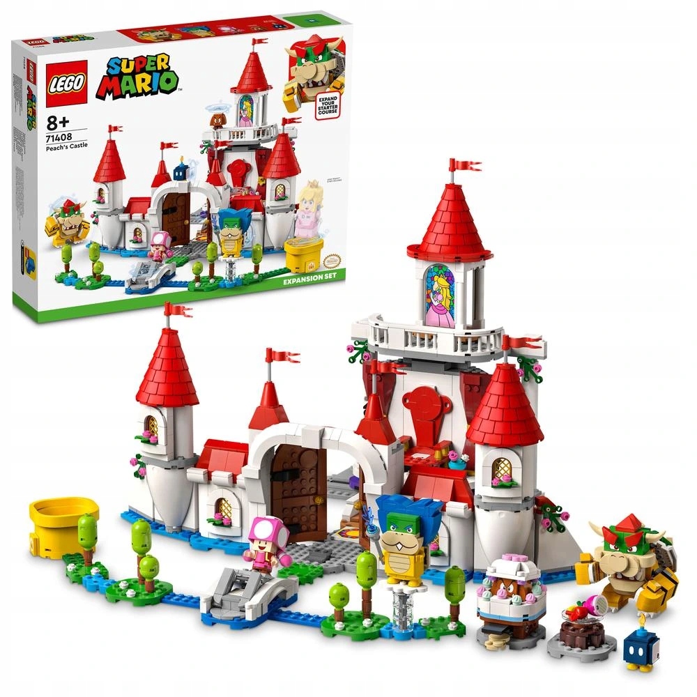 Lego Mario 71408 Hrad Peach rozšiřující set