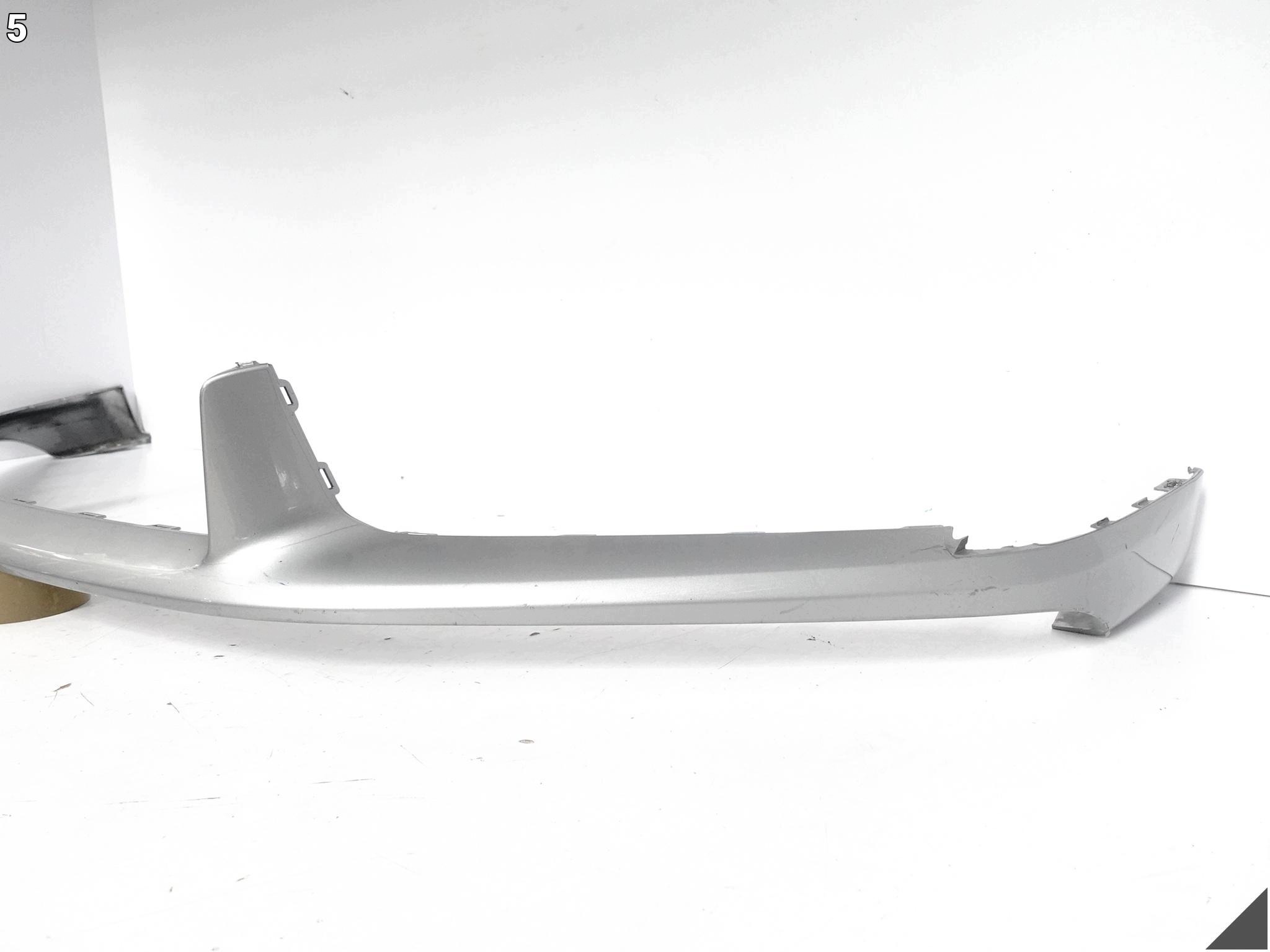 PORSCHE 911 992 TURBO S 20- SPOILER accessories W bumper front GT SILBER