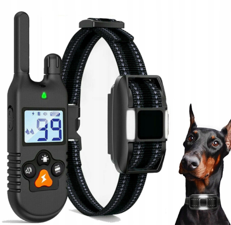 Elektrický Výcvikový Obojek Pro Psa 900 M Dálkové Ovládání