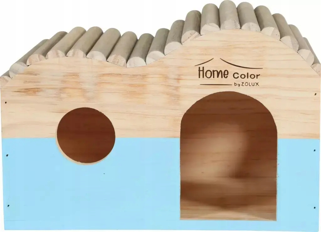 Levně Zolux Dřevěný domeček Home Color ze srubu L 203x297x